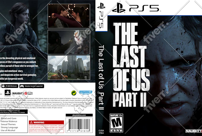 Design a replacement or custom ps5 game cover by Marlontabacco | Fiverr